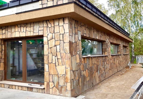 Плитняк кора дерева для фасада купить в Воронеже