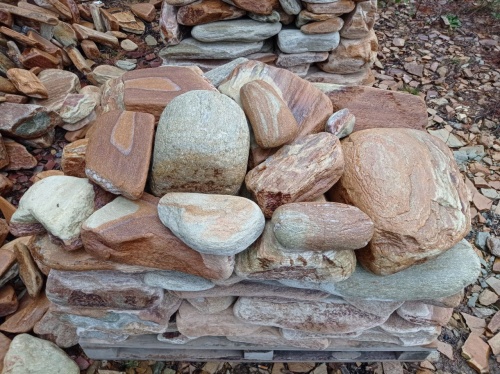 Златолит жёлтый, жёлто-зелёный глыбки и валуны для ланшафтного дизайна купить в Воронеже