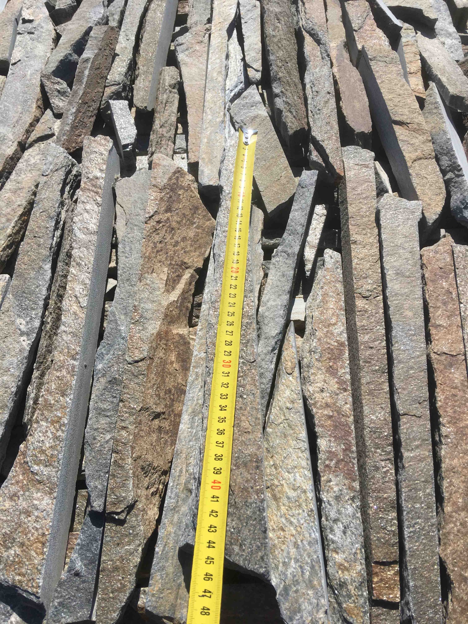 Горбушка златолит мультиколор для облицовки купить в Воронеже