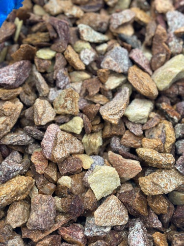 Златолит персиковый декоративная каменная крошка купить в Воронеже