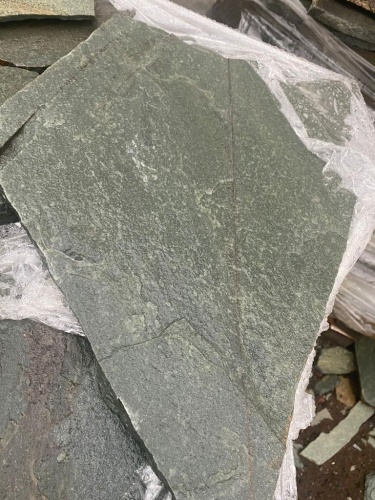 Плитняк златолит зелёный для цоколя, отмостки купить в Воронеже