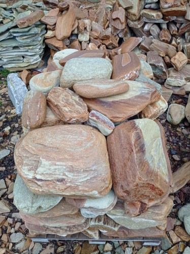 Златолит жёлтый, жёлто-зелёный глыбки и валуны для ланшафтного дизайна купить в Воронеже