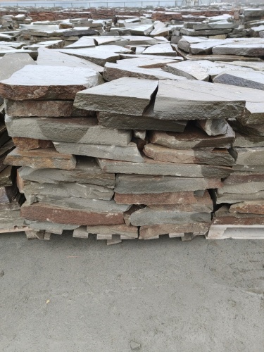 Плитняк песчаник серо-зелёный для мощения 60-65 мм купить в Воронеже